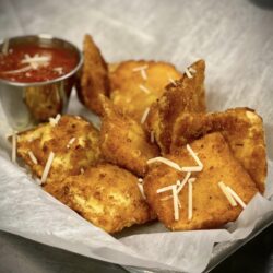 Fried ravioli